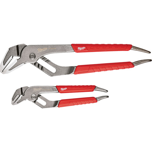 Jeu de pinces &agrave; m&acirc;choires droites 6" et 10" &agrave; prise Comfort Grip, 2 Morceaux Pathway Supply LP