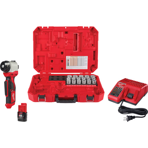M12 Cable Stripper Kit with 17 Cu THHN/XHHW Bushings Pathway Supply LP