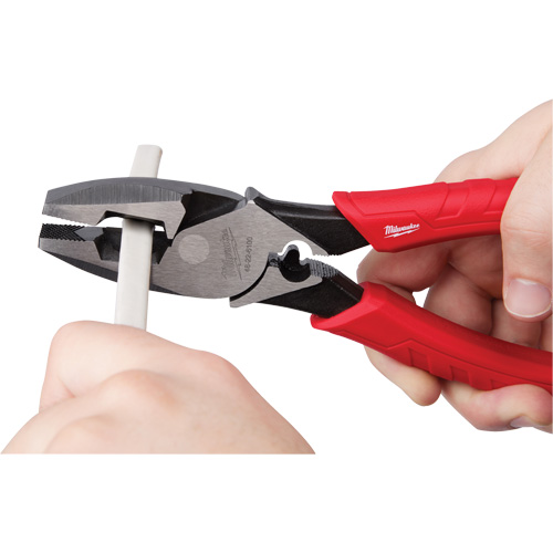 Comfort Grip High Leverage Lineman's Pliers with Crimper Pathway Supply LP