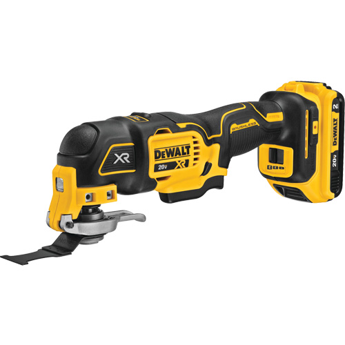 XR&reg; Brushless Cordless 3-Speed Oscillating Multi-Tool Kit, 20 V, Lithium-Ion Pathway Supply LP