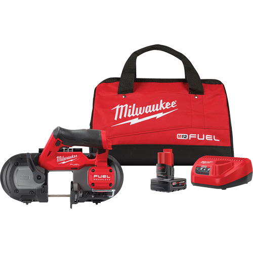 M12 Fuel Compact Band Saw Kit, 12 V, 2-1/2" Capacity Pathway Supply LP