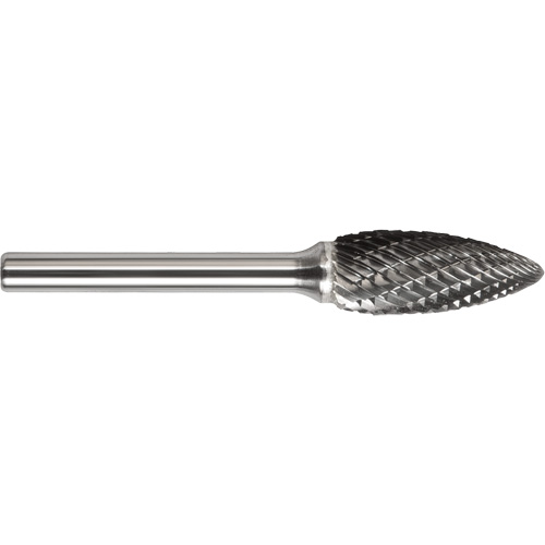 Drillco&reg; Magnum Double Cut Solid Carbide Burr, SF-3, 3/8" Dia., 3/4" Depth of Cut Pathway Supply LP