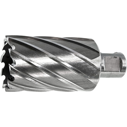 Fraise annulaire Drillco, Diam&egrave;tre de 7/16", Acier rapide, Profondeur de la coupe de 1", Tige 3/4" Pathway Supply LP