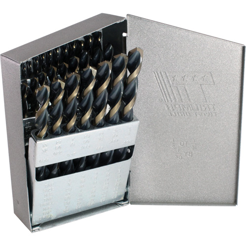 Triumph&reg; ThunderBit&reg; Heavy-Duty T17HD Metal Index Jobber Drill Bit Set, 29 Pieces, High Speed Steel Pathway Supply LP