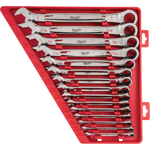 Ratcheting Wrench Set, Combination, 15 Pieces, Imperial Pathway Supply LP