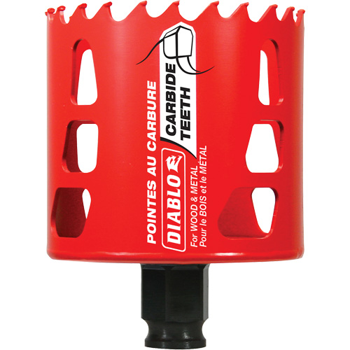 Wood & Metal Hole Saw, 2-3/4", 2-3/8" Depth of Cut, Carbide Pathway Supply LP