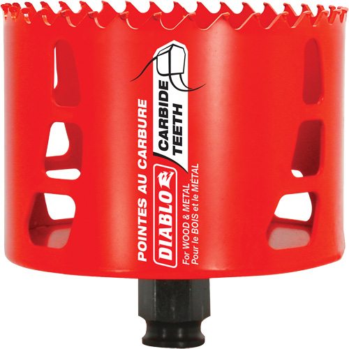 Scie cloche pour bois et m&eacute;tal, 3-5/8", Profondeur de la coupe 2-3/8", Carbure Pathway Supply LP