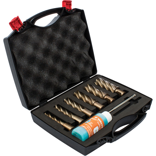 Ensemble de fraises annulaires &agrave; carotter SST, Bronze, Profondeur de la coupe de 2", Tige 3/4" Pathway Supply LP