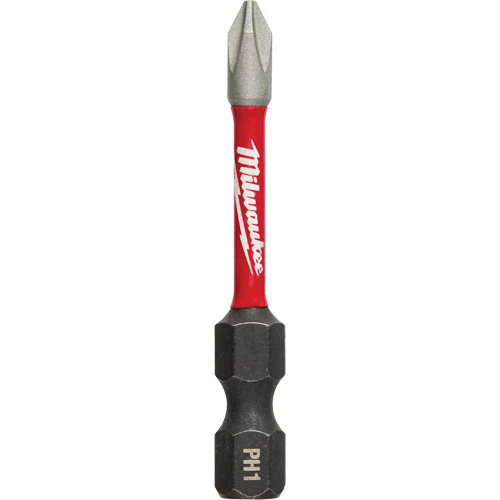Embouts &agrave; percussion Shockwave Impact-Duty, Phillips, Embout #1, Prise 1/4", Longueur 2" Pathway Supply LP