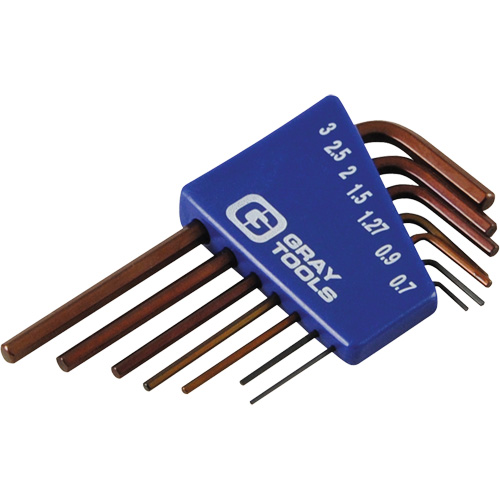 Hex Key Set, 7 Pcs., Metric Pathway Supply LP