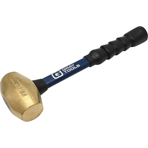 Brass Hammer, 4 lbs. Head Weight, 14" L Pathway Supply LP