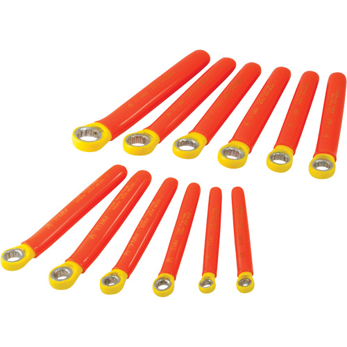 Jeu de cl&eacute;s polygonales m&eacute;triques isol&eacute;es &agrave; 12 pans, 1000 V, 12 Mcx Pathway Supply LP