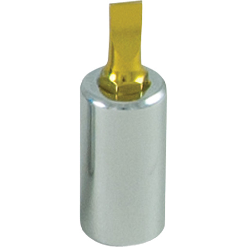 Douille tournevis &agrave; embout dor&eacute;, Fente, 13/64", Prise 1/4" Pathway Supply LP