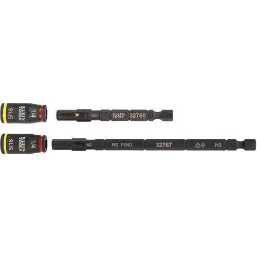 Jeu de douilles &agrave; chocs double 3 en 1, Hexagonale, Prise 1/4", 3 mr Pathway Supply LP