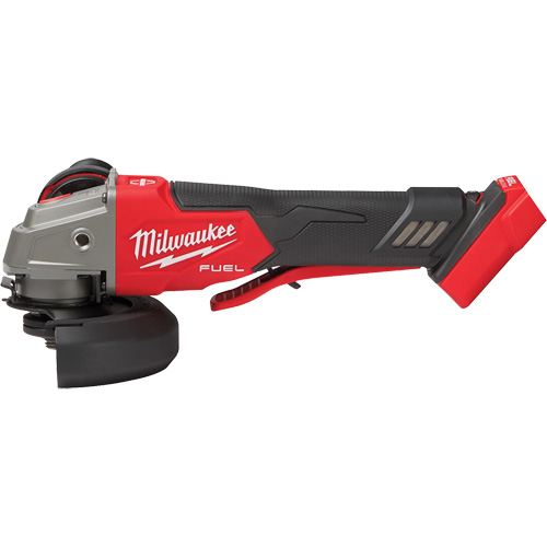 Meuleuse &agrave; frein &agrave; vitesse variable avec interrupteur &agrave; glissi&egrave;re non verrouillable M18 Fuel, 18 V, Mandrin 5"/4-1/2", Lithium-ion Pathway Supply LP