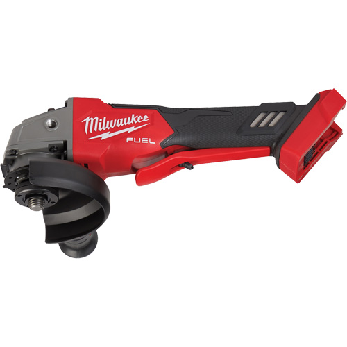 Meuleuse &agrave; frein &agrave; vitesse variable avec interrupteur &agrave; glissi&egrave;re non verrouillable M18 Fuel, 18 V, Mandrin 5"/4-1/2", Lithium-ion Pathway Supply LP