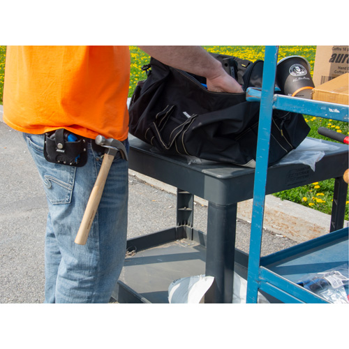 Grand porte-ruban &agrave; mesurer, Porte-ruban &agrave; mesurer, Cuir, 1 Poches Pathway Supply LP