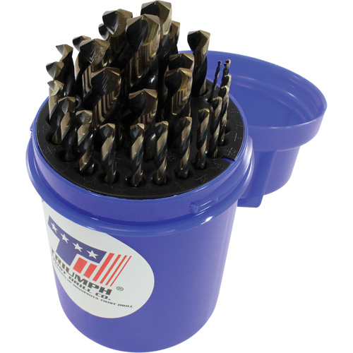 Triumph&reg; Drill Bit Set, 115 Pieces, High Speed Steel Pathway Supply LP