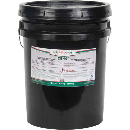 AEROCHEM CS-40 Low-Temperature Multi-Purpose Grease, 17 kg, Pail Pathway Supply LP
