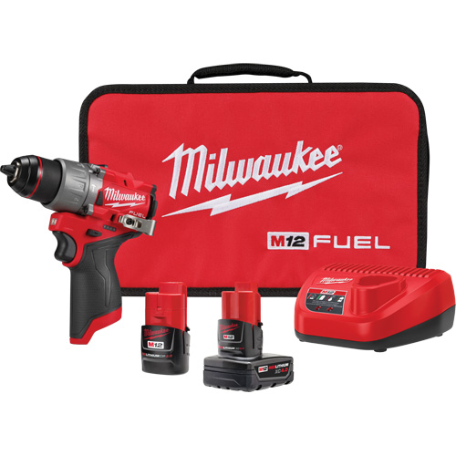 Ensemble marteau perforateur-visseuse M12 Fuel, Mandrin 1/2", 12 V Pathway Supply LP