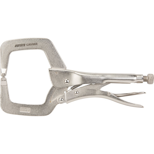 Locking Pliers, 11" Length, C-Clamp Pathway Supply LP
