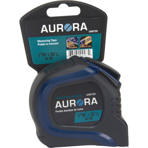 Tape Measure, 1" x 25', Imperial/Imperial & Metric Graduations Pathway Supply LP