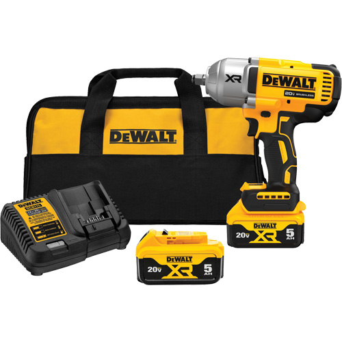 XR&reg; High Torque Impact Wrench Kit with Hog Ring Anvil, 20 V, 1/2" Socket Pathway Supply LP