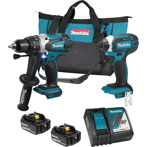 LXT Cordless 2-Tool Combo Kit, Lithium-Ion, 18 V Pathway Supply LP