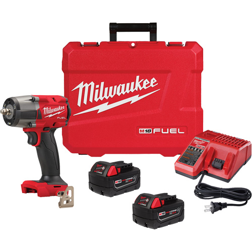 Ensemble cl&eacute; &agrave; chocs de couple moyen M18 Fuel avec bague de friction, 18 V, Mandrin 3/8" Pathway Supply LP