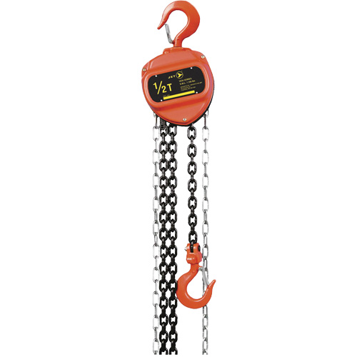 VCH Series Chain Hoist, 20' Lift, 1100 lbs. (0.5 tons) Capacity, Heat-Treated Alloy Steel Chain Pathway Supply LP