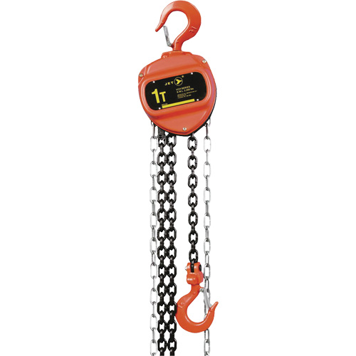 VCH Series Chain Hoist, 10' Lift, 2200 lbs. (1 tons) Capacity, Heat-Treated Alloy Steel Chain Pathway Supply LP