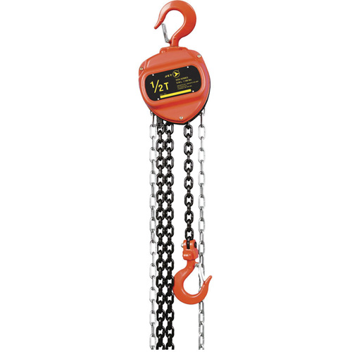 VCH Series Chain Hoist, 20' Lift, 2200 lbs. (1 tons) Capacity, Heat-Treated Alloy Steel Chain Pathway Supply LP