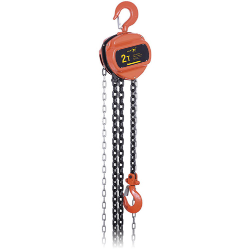 VCH Series Chain Hoist, 10' Lift, 4400 lbs. (2 tons) Capacity, Heat-Treated Alloy Steel Chain Pathway Supply LP