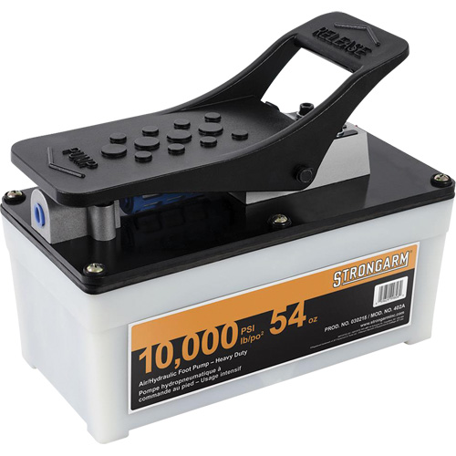 402A Pompe pneumatique/hydraulique &agrave; pied pour usage intensif Pathway Supply LP