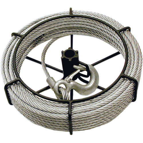 JGP-300A 3 Ton 66' Cable Assembly for Jet Wire Grip Pullers Pathway Supply LP