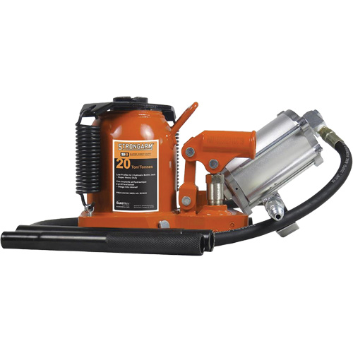 Crics &agrave; bouteille &agrave; air comprim&eacute;, 20 tonne(s), Air comprim&eacute;/hydraulique Pathway Supply LP