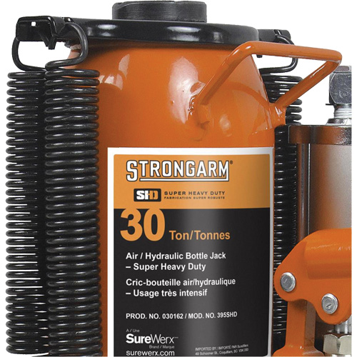 Crics &agrave; bouteille &agrave; air comprim&eacute;, 30 tonne(s), Air comprim&eacute;/hydraulique Pathway Supply LP