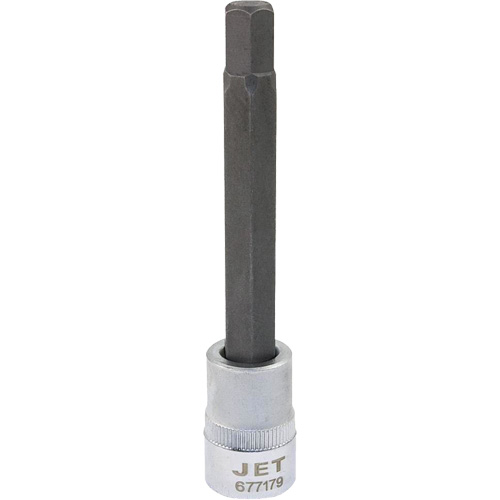 Extra-Long Bit Sockets, Hex, 9 mm x 4" L, 3/8" Drive Pathway Supply LP