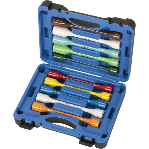 JTLS-1210S Torque Limiting Socket Sets, 1/2" Drive, 65 ft-lbs./80 ft-lbs./100 ft-lbs./120 ft-lbs./140 ft-lbs./45 ft-lbs./135 ft-lbs. Torque, Multiple Pathway Supply LP