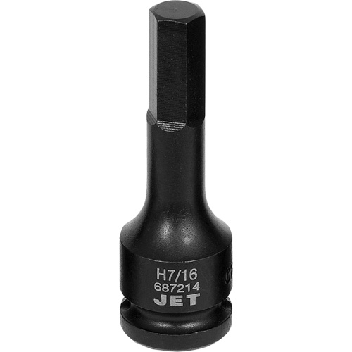 Impact Socket Bits, Hex, 7/16" x 1/2" Drive Pathway Supply LP