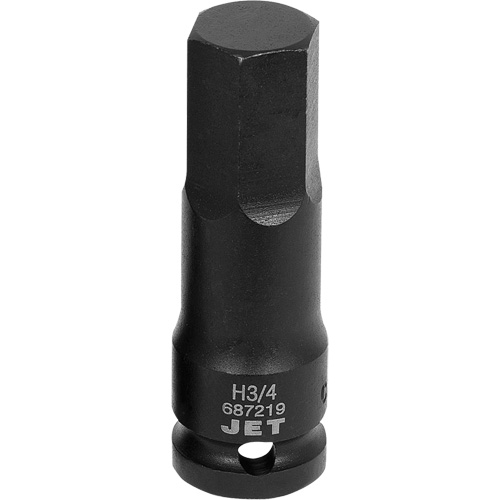 Impact Socket Bits, Hex, 3/4" x 1/2" Drive Pathway Supply LP