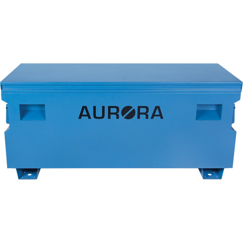 Coffre &agrave; outils de chantier, 60" x 24" x 27-1/2", Acier, Bleu Pathway Supply LP