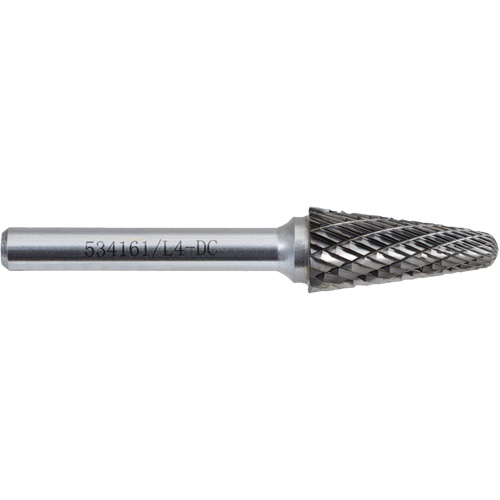 L4-DC JET-KUT Taper Shape Bur 9 (Radius End), 1/2" Dia. Pathway Supply LP