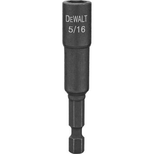 Tourne-&eacute;crou magn&eacute;tique Impact Ready, Hexagonale, Embout 1/4", Prise 5/16", Longueur 2-9/16" Pathway Supply LP