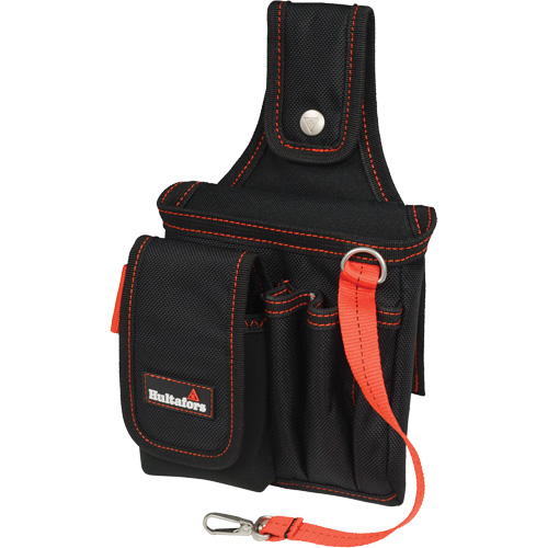 Petite poche pour technicien, Polyester balistique, Noir/Rouge Pathway Supply LP