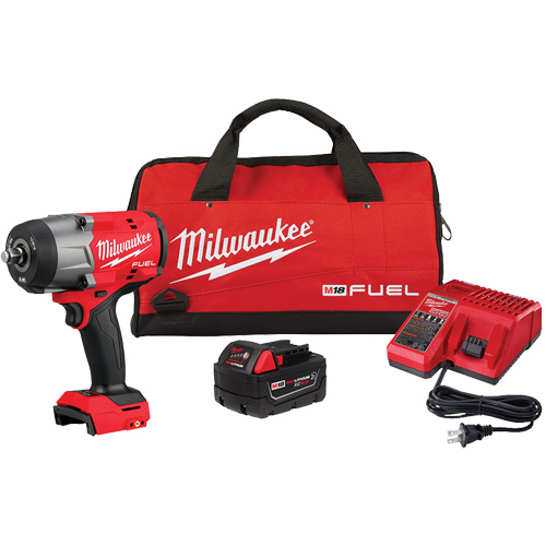 M18 Fuel High Torque Impact Wrench with Friction Ring Kit, 18 V, 1/2" Socket Pathway Supply LP
