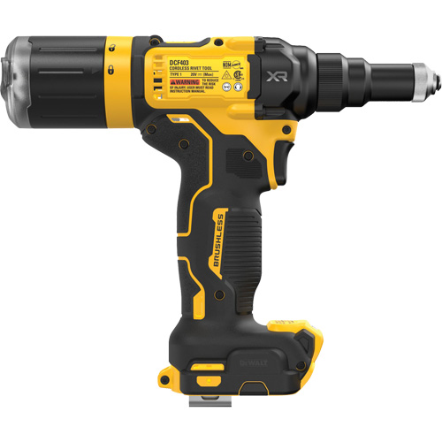 Outil &agrave; riveter sans fil et sans balai 3/16" XR (outil seulement) Pathway Supply LP