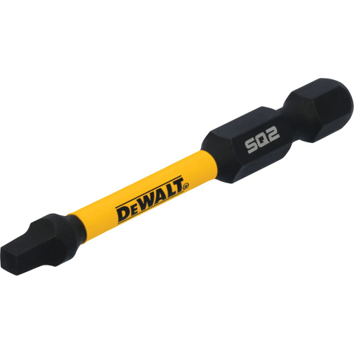 Jeu de forets de vissage Tic-Tac pr&ecirc;t &agrave; l'impact 15 mcx, Carr&eacute;e, Embout #2, Prise 1/4", Longueur 2" Pathway Supply LP