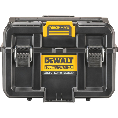 ToughSystem&reg; 2.0 20V Dual Port Charger, 14" x 15" x 9", Black/Yellow Pathway Supply LP