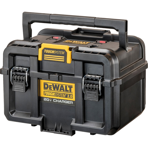 ToughSystem&reg; 2.0 20V Dual Port Charger, 14" x 15" x 9", Black/Yellow Pathway Supply LP